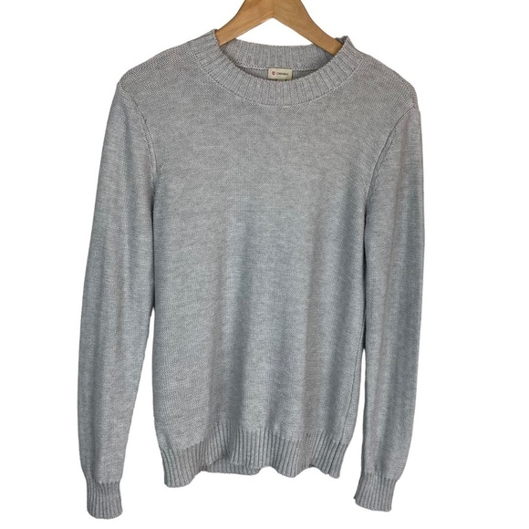 Cremieux Womens Sweater Medium Gray Crew Neck - Picture 1 of 8